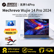 2024 Mechrevo Wujie 14 Pro Laptop/MECHREVO Boundless14 Pro/Mechrevo Gaming Laptop Intel Core Ultra 5 125H Processor/32GB RAM 2TB SSD/2.8K 120HZ Screen Notebook/100%sRGB/Backlit Keyboard/Mechrevo Laptop/机械革命无界14pro