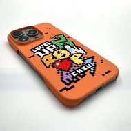 Pixel 16pro Phone Case Retro iPone 15ProMax Half-Pack Hard Case 14/13 Frosted 16Plus Ready Stock goo