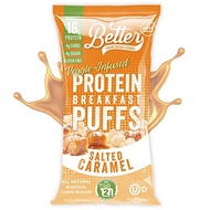 Better Than Good Sweet Keto, Gluten-Free Salted Caramel Protein Puffs (0.88 Ounce 4-Pack) - Paleo, L