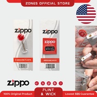 🇺🇸 Zippo USA Replacement Genuine Flint + Wick (Batu + Sumbu) | 100% Original and Authentic