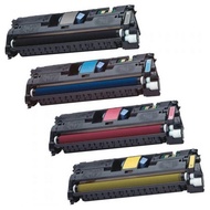 Compatible HP 122A - Color LaserJet 2550L, 2550n, 2550Ln, 2820, 2840 - Q3960A, Q3961A, Q3962A, Q3963