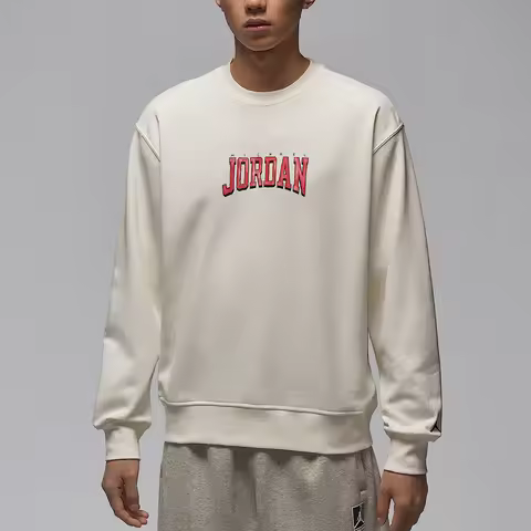 Nike Authentic JORDAN Men's Round Neck Pullover Print Sports Hoodie IR0111-133