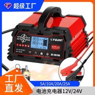 Yuan Car Battery Charger 12v24V Electric Vehicle Battery 25A Battery Charger