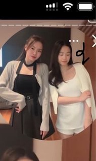 Chrissie Studio - 彈彈cdg crop 針織外套 米白