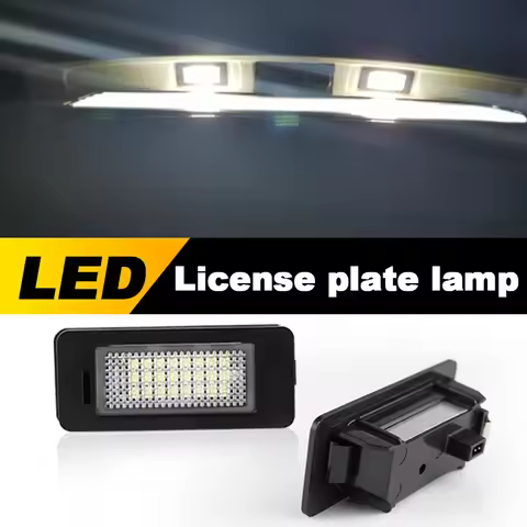 8T0943021 For Audi A4 B8 A5 S5 Q5 TT VW PASSAT 5D R36 12V 3W With Decoder License Plate Number Light