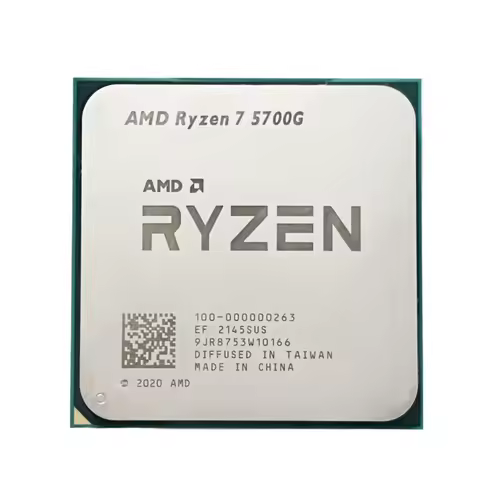 AMD Ryzen 7 5700G R7 5700G 8 Core 16 Thread Gaming APU with Radeon Vega 8 Graphics 3.8GHz Up to 4.6G