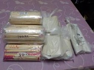 免洗衛生筷1000雙 免洗湯匙 免洗塑膠湯匙1060支 共廉售500元