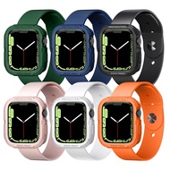 Suitable for Apple Apple Watch Protective Case Apple Watch iwatch456789Generation Three-Proof tpu Pr