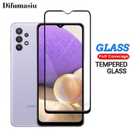 For Samsung Galaxy A32 5G Tempered Glass Screen Protectors And Samsung A54 A34 A24 A02S A04S A04E A03S A14 A13 A12 A22 A23 A33 A42 A52 A72 A73 5G/ Galaxy A01 A03 Core Glass Film And Samsung A11 A21S A31 A51 A71 Full Screen Black Border Screen Protectors