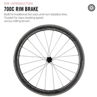 2023 Rim Brake Carbon Wheels Road Carbon Wheelsets Ceramic Racing Bike Brake Wheelsets CLincher Road Carbon Piezas de bicicleta