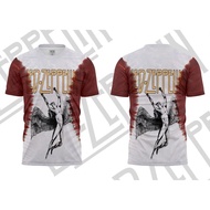 TOON LABS JERSEY - LED ZEPPELIN TIE DYE MAROON