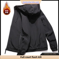 【Ready Stock】Jaket lelaki  Mens outdoor jackets windproof and waterproof mens coat Good Quality Bomber jacket Kot