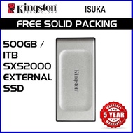 KINGSTON XS2000 XS1000 500GB 1TB 22TB 4TB PORTABLE EXTERNAL SSD USB 3.2. LIKE WD PASSPORT SSD SANDIS