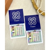 Kekaboo Limited Edition MINI KALENDER - 2026