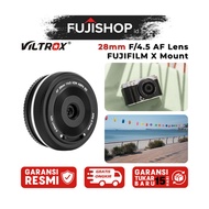 Viltrox 28mm F4.5 XF Lens for Fujifilm X / Viltrox AF 28mm Ff/4.5 Fuji Garansi Resmi