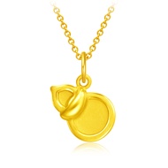 CHOW TAI FOOK 999 Pure Gold Pendant - Hulu R25049