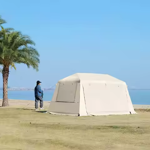 Lightweight big camping roof doom tent travelling cabin tent