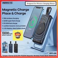 [Remax] Wireless Charging Rpp 226 Powerbank 10000mAh Specs: 15w / 22.5w output type c two way