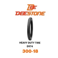 Deestone ยางนอกมอเตอร์ไซค์ 300-18 D974