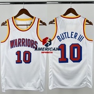 Men's Golden State Warriors Jimmy Butler III 2024/25 White Embroidery Basketball Jersey