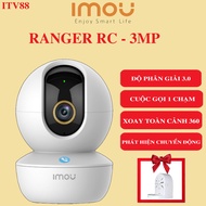 (TẶNG KÈM ĐẾ CAMERA) Camera Imou Ranger RC 3MP/4MP/5MP | Gọi Điện Qua APP Thông Minh - BH 2 NĂM