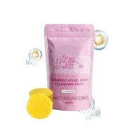 Kojic Acid Pad, Turmeric Kojic Acid Cleansing Pad, Turmeric Exfoliating Facial Matting Pad, Exfoliat