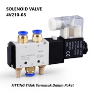 Solenoid Valve 4V210-08 220V 24V Solenoid 3V210-08 220V AC