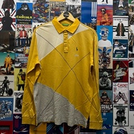 Long Sleeve / POLO Shirt Rugby Shirt Vintage/ Second Hand/ HAZZYS/