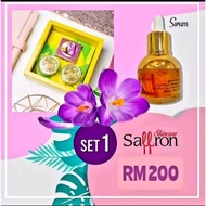 SAFFRON SKINCARE ORIGINAL GLOWING SET 1 -  ORGANIC WITH AYURVEDIC AND NATURAL INGREDIENT