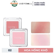 Combo 2 Phấn Má Hồng Judydoll 02 Hoa Hồng Khô 2g + 44 Hồng Sữa 2g