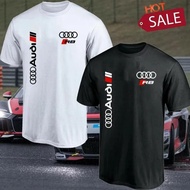 Audi Sport Quattro T-Shirt Racing Car Racing T-Shirt 100% Cotton Top T-Shirt