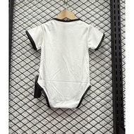 2025/26 m-u LVP Manchester City, Barcelona Baby Shirt Good Quality Cotton Newborn Baby Romper 2026 W
