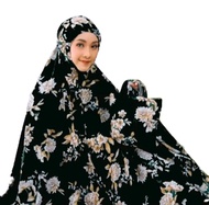 MUKENA MOTIF BUNGA SAKURA / MUKENA RAYON BALI / MUKENA LEBARAN TERMURAH / MUKENA MEWAH / MUKENA TRAV