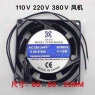 Original TOPFAN TF8025HA2B AC 220-240V 0.09A 8CM Electric Cabinet Cooling Fan