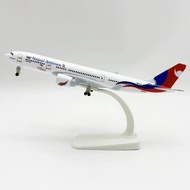 FZ 20CM Diecast Metal Alloy Airplane Model Toy For A330 Nepal Airlines of Aircraft Plane with Landin