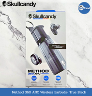 (Skullcandy) Method 360 ANC Wireless Earbuds- True Black หูฟังไร้สาย หูฟังบลูทูธ