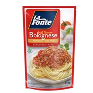 LA FONTE BOLOGNESE SAUCE 315gr / LA FONTE BOLOGNESE BEEF SAUCE / LA FONTE BOLOGNESE BEEF SAUCE / BOL