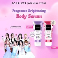 Scarlett Body Serum Fragrance Whitening 170ML 100% Asli HQ- Velvet Rouge & Purple Kiss