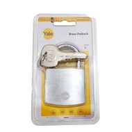 YALE Brass Padlock Y120B - 50mm