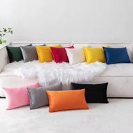 Premium suede plain sofa cushion cover size 30x50 30x60 40x60