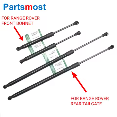 2pcs of Gas Lifts for Land Rover Range Rover L322 2002- 2012 Front Bonnet Gas Spring BKK760010 Rear 
