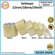 Stationery Opp Tape Clear Opp Tape Selotape 12mm 18mm 24mm Sticky Quality Tape