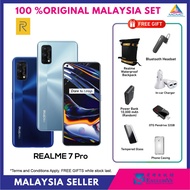 [ READY STOCK ] ORIGINAL REALME 7 Pro Smart Phone 128GB + 8GB Qualcomm SM7125 Snapdragon 720G 8 nm 6.4 Inch Super AMOLED