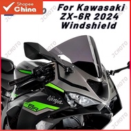 For Kawasaki ZX6R ZX-6R ZX 6R 2024 2025 Motorcycle Windscreen Windshield Wind Deflectors Shield Prot