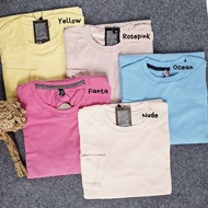 PLAIN 1x1 RIB T-SHIRT || Long sleeves