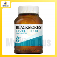 BLACKMORES - 無腥味魚油1000mg 400粒 [平行進口] (到期日不早於: 2026-05)