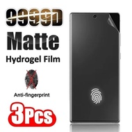 3Pcs Matte Soft Hydrogel Film For Sharp Aquos sense10 sense9 Anti Spy Privacy And HD Screen Protecto