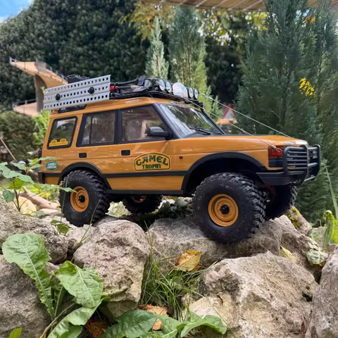 Fms 1/10 Camel Cup Fcx10 Simulation Rc Model Remote Control Electric Climbing Car Off-Road Vehicle B