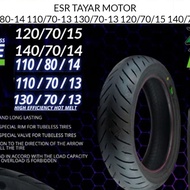ESR TAYAR MOTOR 110/80-14 110/70-13 130/70-13 120/70/15 140/70-14 NMAX ADV HUSKY XMAX FORZA