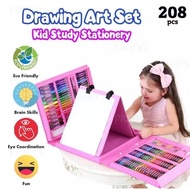 💝42/86/150/176/180/208pcs Drawing Set For Kids Drawing Set Drawing Art Set Kids Drawing Set Budak Ka